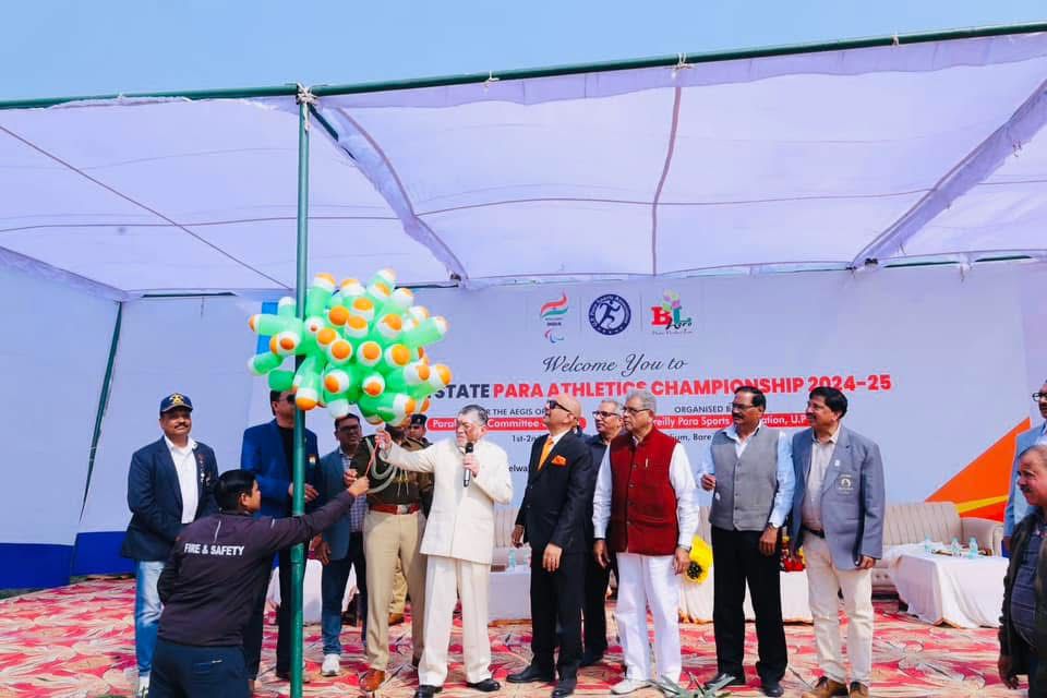 9th U.P. State Para Athletics & Powerlifting Championship- 2024